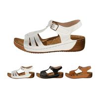 Genérico 2026 Sandalias Deportivas Ortopédicas para Mujer Plataforma Zapatos Verano Comodos Vestir Elegantes Moda Fiesta Sandalia de Cuña Transpirables Flexibles Playa Trekking Senderismo Caminar