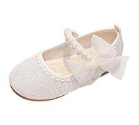Genérico 2026 Sandalias para niñas, moda, nuevo patrón, y versátil, decoración con de perlas, zapatos cómodos con gancho de fondo