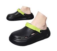 Genérico 2026 Sandalias Tipo Zueco Transpirables de Verano, Pantuflas Informales para Exteriores, con Orificios de Drenaje, Ligeras y Antideslizantes.