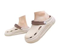 Genérico 2026 Sandalias Tipo Zueco Transpirables de Verano, Pantuflas Informales para Exteriores, con Orificios de Drenaje, Ligeras y Antideslizantes.