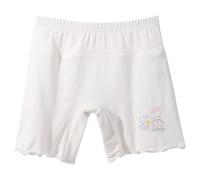 Genérico 2026 Short pour fille, Confortable, Doux et respirant, idéal pour le quotidien, idéal pour Les Enfants de 4 à 16 ANS. (White, 7-8 Years)