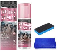 Genérico 2026 Spray para Detalles de Interiores de automóviles, Limpiador de Pulido automotriz para Caucho y Cuero, restaurador de Brillo Multiusos y Protector de Brillo para plástico, Asientos (1pc)