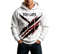 Genérico 2026 Sudadera con Capucha para Hombre de Estilo Urbano y diseño gráfico Moderno Ideal para Uso Diario brindando Comodidad y Tendencia en Cada Temporada