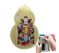 Genérico 2026 Tai SUI Card - Traditional Culture Metal Keepsake, Good Luck Prosperity Symbol For Tabletop Display | Auspicious Charm For Bedroom Nightstand Bookshelf Office Travel