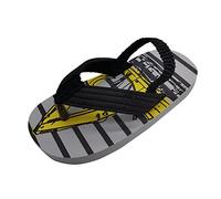Genérico 2026 & Toddler Summer Shoes Boys Flip Elástico Correa Beach Girls con ajustable para niños Flops Zapatos Sandalias Eva Girls Sandals (Grey, 27 Toddler)