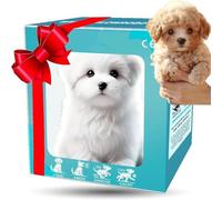 Genérico 2026 Upgrade Robot Puppy Ai Robot Dog - My Realistic Robots Puppy, That Acts Like A Real Puppys,Walking, Barking, Tail Wagging for Pet Lover (#C)