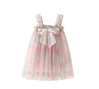 Genérico 2026 Vestido Sin Mangas para Niña Pequeña Princesa Tul con Elegante Ocasión Casual Diaria Campaña Escolar (3-4 Years)