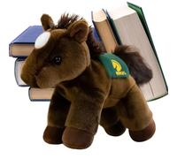 Generico 2026 Year Horse Plush Mascot | Short Plush 21cm 140g Slim Limbs Body | Cute Stuffed Figure | Birthday Present Party Favor Keepsake Boys Girls