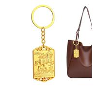 Genérico 2026 Year Of The Horse Keychain Pendant - 5x3.1cm Auspicious Alloy Keepsake | Horse Zodìac Ornament For Adults, Teens | Attachable To Bags, Backpacks, Toteš