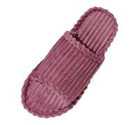 Genérico 2026 Zapatillas de Pana de Comercio Exterior con una Sola Palabra y Punta Abierta para Adultos, Hombres y Mujeres, para Interiores