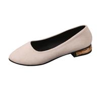 Genérico 2026 Zapatos Casuales de Mujer para el Trabajo, Citas y Ocio. Diseño cómodo sin Cordones con Punta Cerrada y tacón de Bloque para Usar Todo el año.