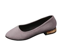 Genérico 2026 Zapatos Casuales de Mujer para el Trabajo, Citas y Ocio. Diseño cómodo sin Cordones con Punta Cerrada y tacón de Bloque para Usar Todo el año.