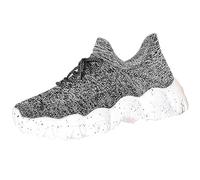 Genérico 2026 Zapatos de Malla Tejidos con Mosca para Mujer, Calzado Informal Antideslizante con Suela Gruesa y tacón Inclinado, Zapatos Que Aumentan la Altura, Novedad de