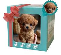 Genérico 2026Nuovo Cane Robot, giocattolo interattivo a Forma di cucciolo, il Mio cucciolo Robot realistico, Regalo per Bambini e adulti (A#)