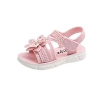 Genérico 2027-Sandalias para Niñas Cómodas Uso Diario Duraderas Exteriores Vacaciones Sin Cordones Edades 3-12 Años Verano Pequeñas (33.5 Big Kids)