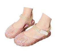 Genérico 2027-Sandalias veraniegas de gelatina con puntera descubierta flexible ventilación para juegos playa exterior (OTHER, 25 Toddler)