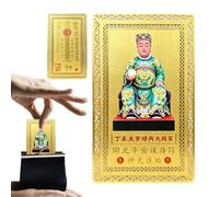 Genérico 2027 Tai Sui Card - Copper Lunar New Year Peace Blessing Keepsake