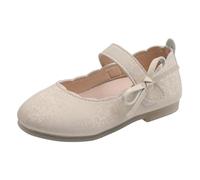 Genérico 2027-Zapatillas Deportivas para niñas con Ligera y diseño Moderno Ideales para Uso Diario en Colegio o Parque Combinan Estilo Princesa con Comodidad excepcional (Beige, 23 Toddler)