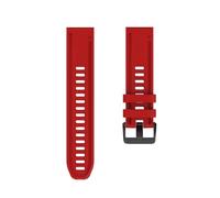 Genérico 20mm Watch Band Strap For Fenix 6S 6S Pro 5S Silicone Wristband Bands Replacement For Fenix Band(Red)