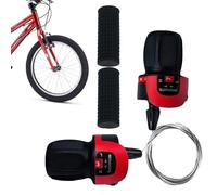 Genérico 21 Speed Bike Gear Shifter - ABS 20x15x3cm | Speed Bicycle Derailleur Shifter Lever with Precision Twist Grip Gear Transmission For Mountain Bikes