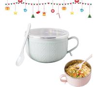 Genérico 25 Oz Mug Meals with Lids, 2026 New Set Of (4) 25-Oz Mug Meals with/Lid-Its, for Coffee, Stews, Soups (1Pcs*A)