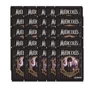 Genérico - 25 sobres, 5 cromos-pegatinas por sobre, de Miercoles - WEDNESDAY la colección de Miércoles addams