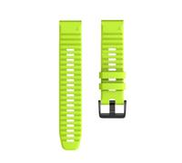 Genérico 26mm 22mm Band For Fenix 6X/6X Pro/5/3 Soft Silicone Strap For Fenix 6/6 Pro/5X/5 Plus Watchband Bracelet(Green,26mm-Fenix 6X 6X Pro)