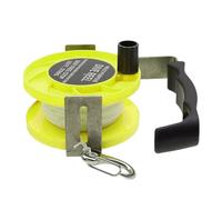 Generico 290FT Cave Diving Adjustable Handle Reel - Technical Diving Line Reel with 3-Speed Ratchet System (Stop/Free Spool/Tension) | Underwater Guide Rope Deployer for Cave, Wreck