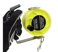 Genérico 290FT Cave Diving Reel - Adjustable Nylon Line Deployer, Ergonomic Underwater Guide Rope Reel | Technical Dive Reels for Snorkeling, Spearfishing, Boat, Beach, Outdoor, Men and Women