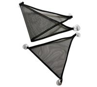 Genérico 2er Set Reptilien Hängematte Atmungsaktiv - Malla Liegefläche Für Terrarien | Zubehör Für Bartagamen, Geckos, Leguane & Schlangen, Bequemer Ruheplatz & Kletternetz, 33x33x48cm