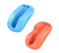 Genérico 2PC Mando Gaming Ratón, Mini Ratón Ergonómico Portátil Soporte para Mando Izquierdo+Derecho para Switch 2 para J-Con (Naranja Azul)