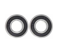 Genérico 2pcs 20307-2RS con 20x30x7mm 20307 RS Rueda Trasera Delantera del Cubo del Cubo de Bicicleta 20 30 30 7 Rodamientos de Bolas Reemplazo