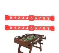 Genérico 2pcs Desktop Shuffleboard Score Keeper | Football Score Counter
