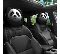 Genérico 2pcs Funny Cartoon Car Headrest Covers,Cute Funny Cartoon Eyes Car Headrest Covers,Stretchable Breathable Headrests Cover,Fit Most Cars Headrests (3*PCS,G)