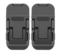 Genérico 2pcs Mini Stand De Escritorio para Computadora Portátil, Elevador De Teclado Portátil, Soporte De Teclado De Computadora Invisible, Soporte De Soporte De Tabletas Plegable