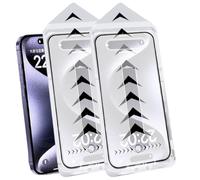 Genérico 2pcs Nearlyas Invisible Screen Protector, 2025 new invisible screen protector -fingerprint-proof dust free, Smooth Touch for Iphone 16/15/14/13pro Max (Privacy,for iPhone 14 Plus)