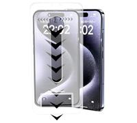 Genérico 2pcs Nearlyas Invisible Screen Protector, Fingerprint-Proof Dust Free without Bubbles, for iphone 16/15/14/13 Pro Max (2 HD Version,15plus)