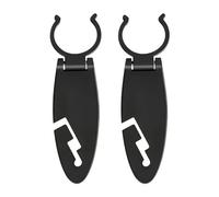 Genérico 2Pcs Paddle Board Clips, Fixing Clips Paddle Holder for Paddleboard, Easy to Install - Resistant Paddleboard Fasten Clip