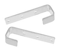 Genérico 2piezas Ganchos De Escalera De Cama Para y Resistentes Accesorios Para Escalera De Cama Infantil De Hierro