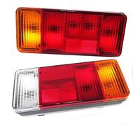 Genérico 2x Luz Trasera Faros Traseros Izquierda Derecha para Camion Daily Boxer Ducato 12/24V Pilotos Traseros