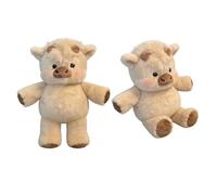 Genérico 2X Peluche De S Corriendo, Peluche Becerro Corriendo 45 Cm, Oveja Suave De 17,7 Pulgadas Elementos De Dibujos Animados Populares, Juguete Ideal para Decoración del Hogar Y Aliviar La Soledad