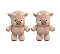 Genérico 2X Peluche De S Corriendo, Peluche Becerro Corriendo 45 Cm, Oveja Suave De 17,7 Pulgadas Elementos De Dibujos Animados Populares, Juguete Ideal para Decoración del Hogar Y Aliviar La Soledad