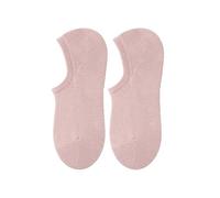 Genérico 3/5 Pairs No Show Athletic Cotton Socks, Low Cut Invisible Soft Non-Slip Liner for Men Women, Thin Pure Cotton Shallow Mouth Casual, Moisture Wicking with Silicon Grip (Pink,5)