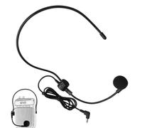 Genérico 3.5mm Wired Headset Microphone - Lightweight Ergonomic Speaker
