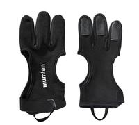 Genérico 3 fingerArchery Glove - Durable Leather Anti Slip Design, Comfortable fingerProtection | Archery fingerGuard for, Hunting, Training, Recurve Bow, Crossbow, Outdoor Sports Use
