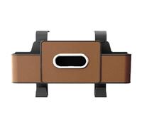 Genérico 3-in-1 Car Headrest Backseat Organizer, 3-in-1 Car Backseat Organizer, Multifunctional Car Seat Storage Box for Travel, Road Trips, and Daily Use - Universal Fit for All Cars (Coffee)