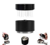Genérico 3-in-1 Coffee Distributor and Tamper with WDTS Tool,53MM Espresso Accessories,Espresso Distribution Tool Set,304 Stainless Steel Premium Coffee Accessories for Home Baristas & Beginners，51mm