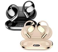 Genérico 3-in-1 Ultra Open Ear Bluetooth Headphone, AI Translator Earbuds Real-Time, Support 144 Languages, EAL-Time Voice Converter, Instant Language Translator Device for Travel Business (Mix)