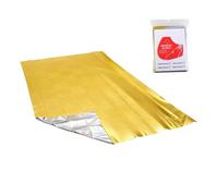 Genérico 3-Pack Outdoor Survival Thermal Blankets, Advanced Blanket For Kits and Wilderness Survival, High-Performance Mountaineering Insulation Gear