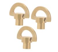 Genérico 3 Piezas de Caja de música Caja de Musica Reemplazos de Llaves de Cuerda. Reloj de Viento Llave de Mecanismo Musical Llave de joyería de Cuerda Planchar Golden